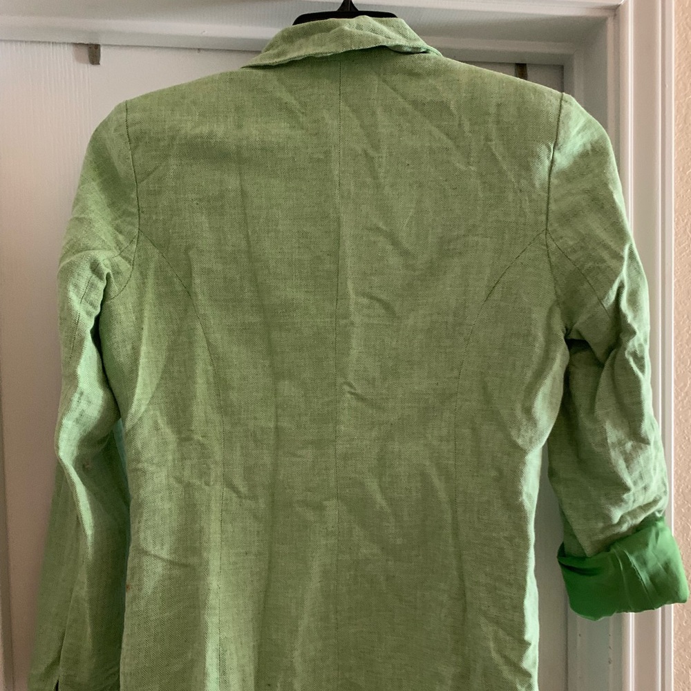 Green blazer